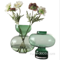 Творческая современная стеклянная ваза для украшения дома